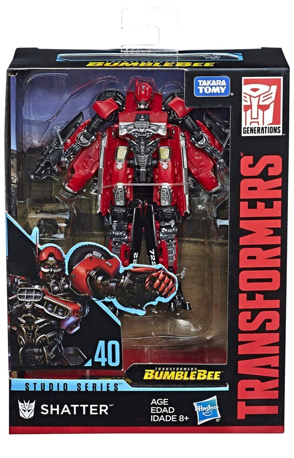 Transformers Bumblebee Shatter figure ss-40 Transformers Bumblebee Shatter figure ss-40