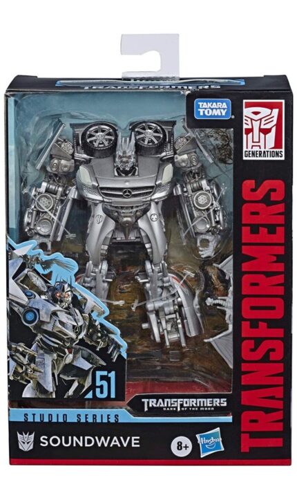 Transformers Toys Studio Series 51 Deluxe Class Soundwave Action Figure