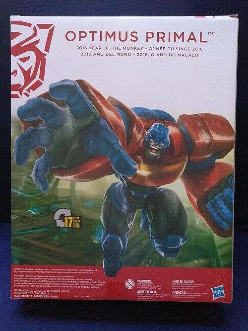 Year of the Monkey Optimus Primal Platinum Edition 2