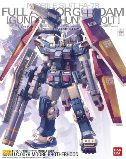 Bandai MG 1/100 Gundam FA‑78 Full Armor Gundam Thunderbolt Ver.Ka 1