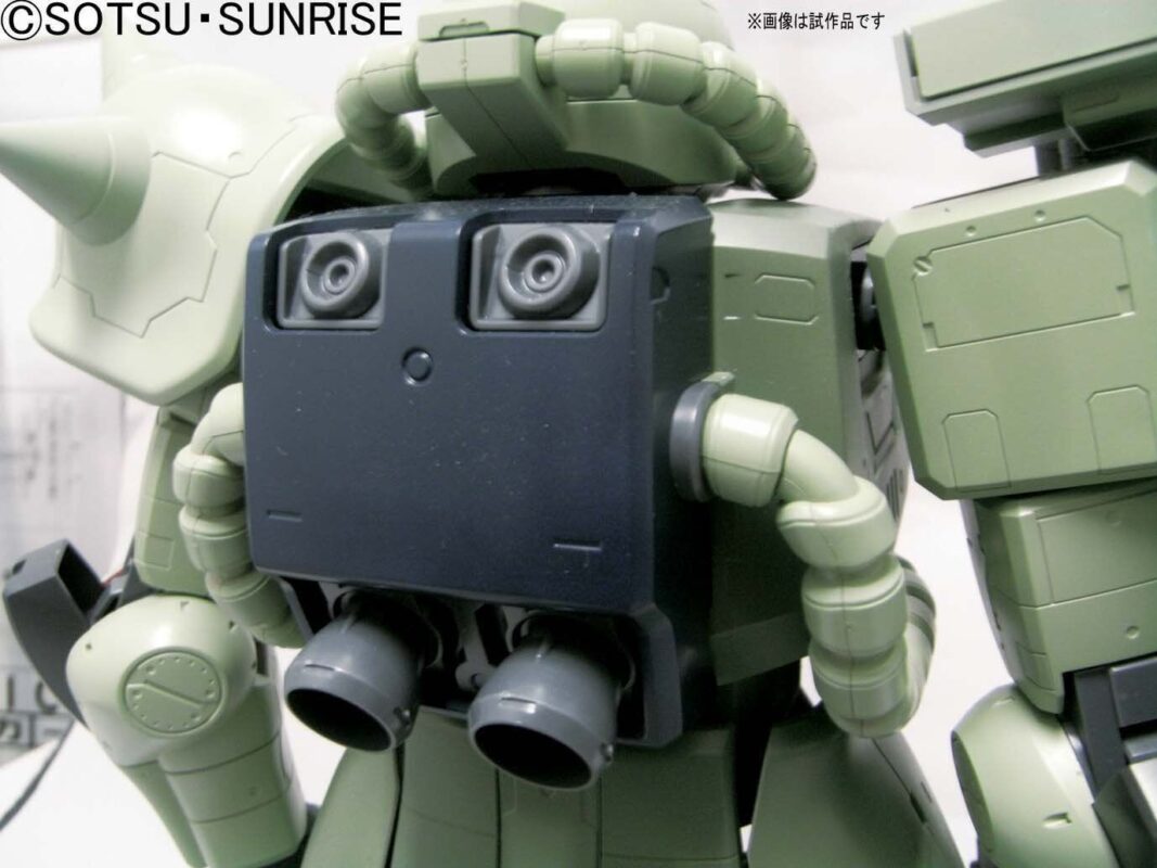 Bandai 1/48 Zaku II model kit