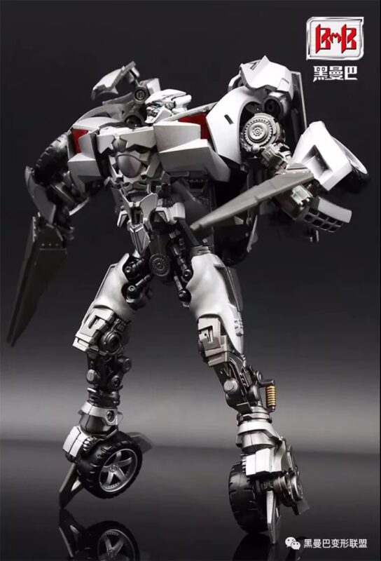 BMB Transformation Black Mamba MP12S KO oversized Version metal Diecast part LS08 Sideswipe action figure toy 7