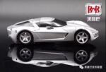BMB Transformation Black Mamba MP12S KO oversized Version metal Diecast part LS08 Sideswipe action figure toy 8