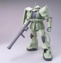Bandai 1-48 MS‑06 Zaku II Gundam Plastic Model Kit for sale