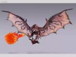 Bandai SHM Monster Hunter Rathalos 20th Anniversary Edition Joint Movable Genuine Figure 3