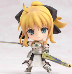 Fate Unlimated Codes Saber Lily Nendoroid #77 Action Figure Brand NEW!