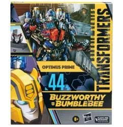 Hasbro Transformers Studio Series 44 BB Buzzworthy Bumblebee Leader Optimus Prime With Wings Action Figure Toy SS-44BB