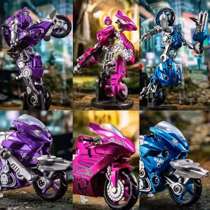 NEW AOYI Transformation LS-19 LS19 Arcee Elita-one Chromia Three Supersonic Sister Motorcycle Action Figure Robot Toys