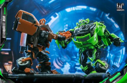 Original UniqueToys Transformation UT-R07 UT R07 R08 Skids Mudflap Dumber Trax Alloy Action Figure Robot Toys 8