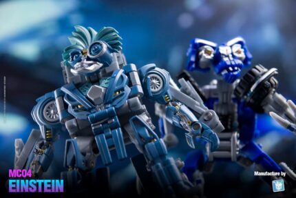 Transformation Dr.Wu MC-04 MC-04B MC-04P Einstein Brains Mini Action Figure 2