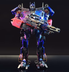 Transformation Toys Optimus Primal BMB LS03 LS03F LS03L AOYI Black Apple OP Commander Action Figurine Robot Model Alloy Gifts 7