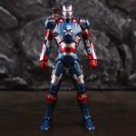 ZD Toys 1-10 Marvel Iron Man Iron Patriot Collectible Figure