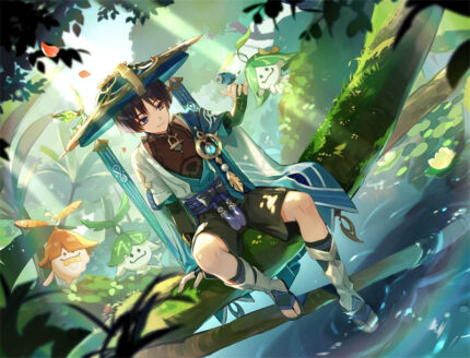 Genshin Impact Game Wooden Puzzle 1000 Pieces Set 14 Mobile Game PC Game Animation Gift Custom Adult Educational Toys Merch