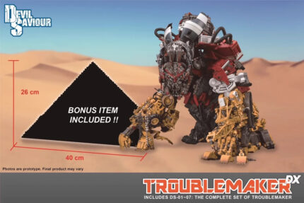 [Free Shipping] Devil Saviour Devastator Set of 8 w/ Pyramid Bonus Transformers ROTF