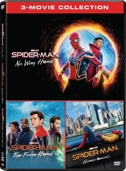 Spider-Man Far from Home - Spider-Man Homecoming - Spider-Man No Way Home - Set [DVD]