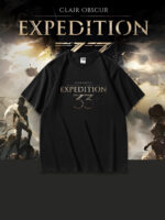 Clair Obscur Expedition 33 High-quality short-sleeved Heavyweight fabric T-shirt Merch clothing half-sleeved tee