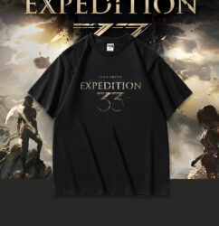 Clair Obscur Expedition 33 High-quality short-sleeved Heavyweight fabric T-shirt Merch clothing half-sleeved tee