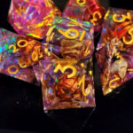 Beholder's Dragon Eye Quicksand Resin Dice COC TRPG Dice DND Cthulhu 6/20 Side Baldur's Gate Board Game - Image 50