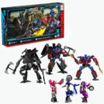Studio Series 44 Optimus Prime + Jetfire, Chromia, Elita-1, Arcee, 5 Action Figures Combo - Image 3