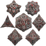 Metal COC TRPG dice set Cthulhu DND Dragon and Dungeon D20 polyhedron table game dice - Image 20