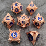 Metal COC TRPG dice set Cthulhu DND Dragon and Dungeon D20 polyhedron table game dice - Image 17