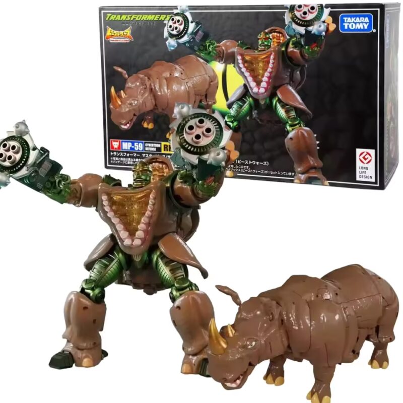 In Stock Transformers Masterpiece MP-59 Rhinox MP59 Action Figures Toy Gift Collection Hobby
