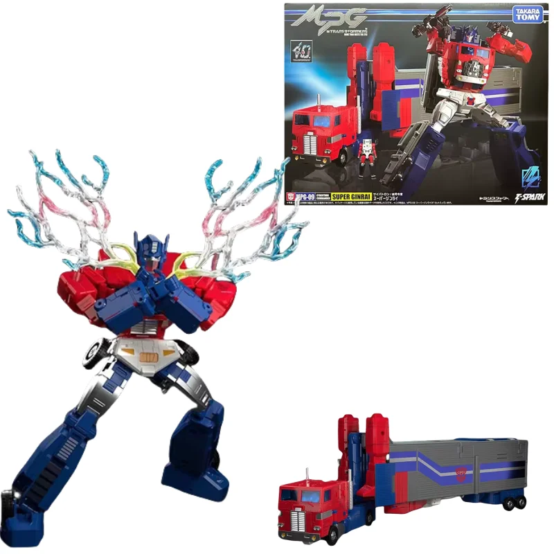 Takara Tomy Masterpiece MPG-09 Super Ginrai Optimus Prime with Trailer 10 Takara Tomy Transformers Masterpiece MPG-09 Super Ginrai w/ Trailer