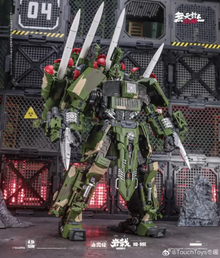Touch Toys HQ-9BE Wutianyushang 2035 Hellbird Mecha Missile Vehicle Transformation Action Figure