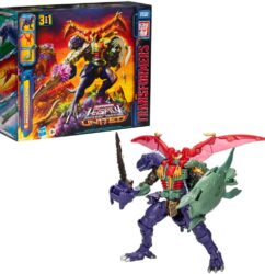 Transformers LEGACY United Commander Class MAGMATRON, Beast Wars Universe, 3-in-1 Converting Action Figure