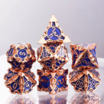 COC TRPG dice metal Baldur's Gate COC dice set multi-faceted Cthulhu DND dice