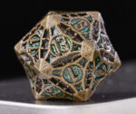 COC TRPG dice metal Baldur's Gate COC dice set multi-faceted Cthulhu DND dice buy