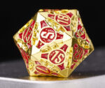 COC TRPG dice metal Baldur's Gate COC dice set multi-faceted Cthulhu DND dice for sale