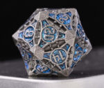 COC TRPG dice metal Baldur's Gate COC dice set multi-faceted Cthulhu DND dice high quality 2