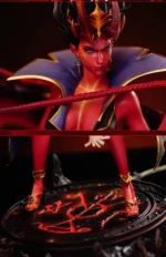 Dota 2 Queen of Pain Arcana 1-7 Statue Figure Luminous Base Limited Red Edition 8