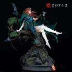 Dota 2 Windranger Arcana 1-4 Statue Figure LED Limited Compass of the Rising Gale 4