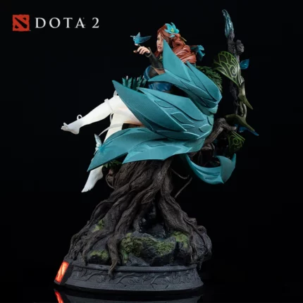Dota 2 Windranger Arcana 1-4 Statue Figure LED Limited Compass of the Rising Gale 7