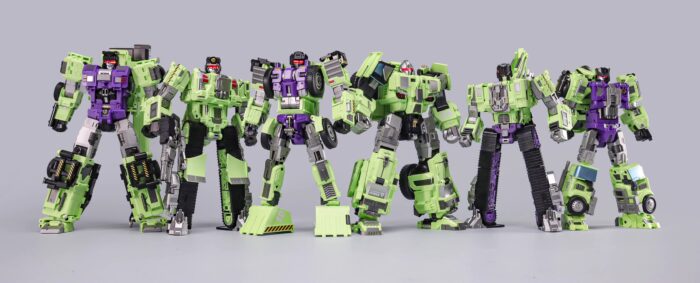 Mecha Invasion　Giant Legion　６体セット Mecha Invasion Giant Legion “Devastator” - Full 6‑Figure Combiner