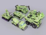 Mecha Invasion - Giant Legion - Devastator - Full Set of 6 - A Set, B Set, C Set 5