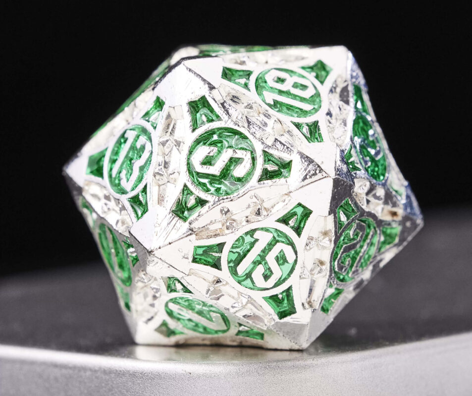 COC TRPG dice metal Baldur's Gate COC dice set multi-faceted Cthulhu DND dice
