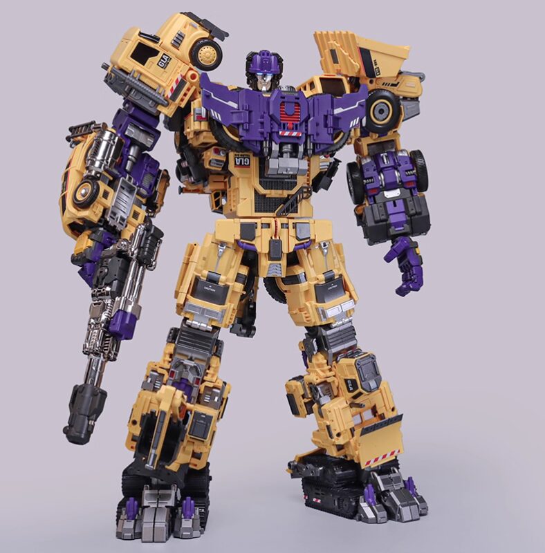 Mecha Invasion – Giant Legion Devastator (Limited Yellow Edition, Full Set of 6)