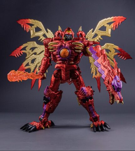 Black Mamba Beast Wars Megatron Transmetal 2 Red Dragon RD-01 Enlarged Version