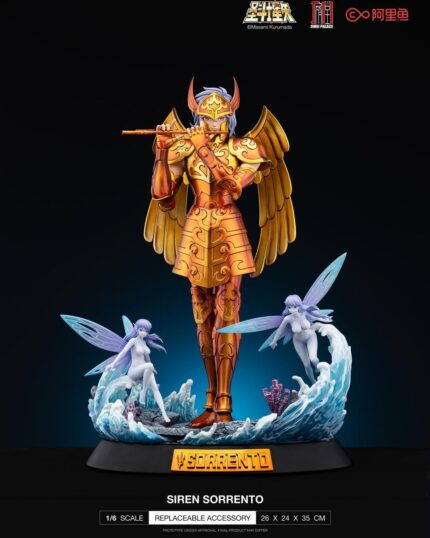Jimei Palace Saint Seiya - Siren Sorrento (Regular, Deluxe and EX Version) 1/6 Statue Figure