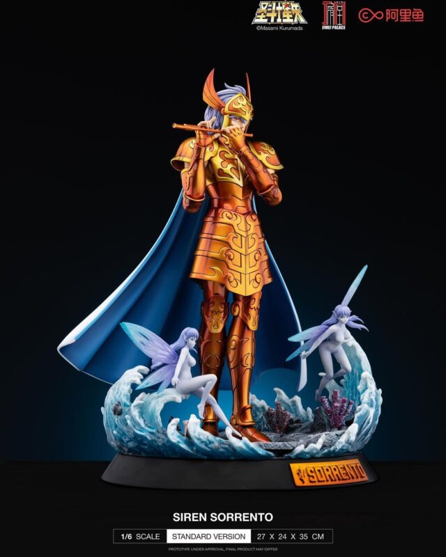 Jimei Palace Saint Seiya - Siren Sorrento Regular Version 1-6 Statue Figure 2