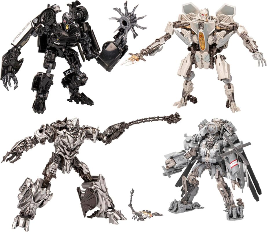 Transformers Studio Series Movie 1 15th Anniversary Decepticon Multipack, 4 Action Figures 4