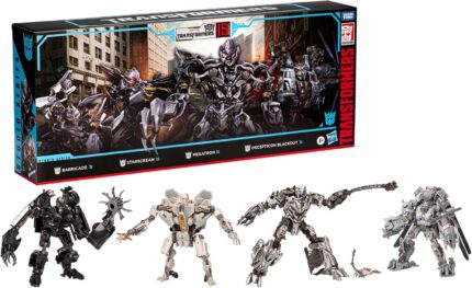 Transformers Studio Series Movie 1 15th Anniversary Decepticon Multipack, 4 Action Figures