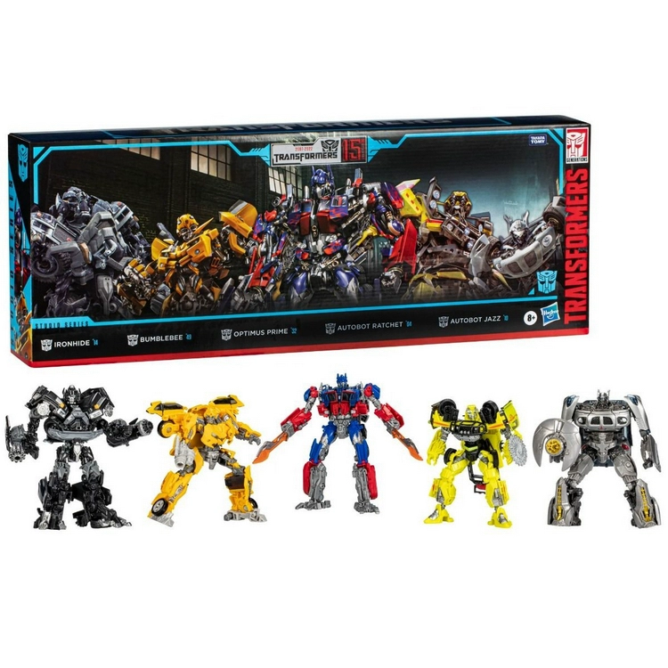 Transformers Toys Studio Series Transformers Movie 1 15th Anniversary Multipack 5 Autobots