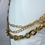 Kpop Demon Hunters Zoey Golden Black Performance Dance Outfit – Cosplay Costume - Image 7