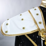 Kpop Demon Hunters Zoey Golden Black Performance Dance Outfit – Cosplay Costume - Image 6