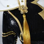 Kpop Demon Hunters Zoey Golden Black Performance Dance Outfit – Cosplay Costume - Image 3