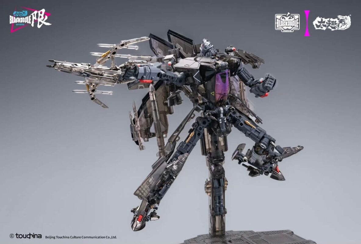 Touch Toys × Black Apple J35‑C Night Patrol Edition Transformation Mech Model - 2025 WF Limited